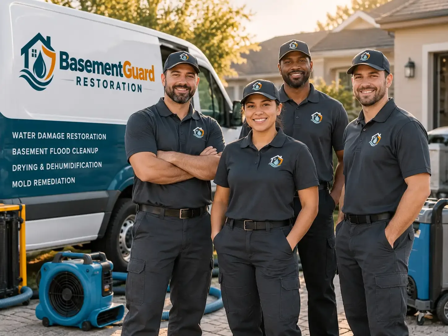 Basement Water Damage Restoration company in Reeseville, WI